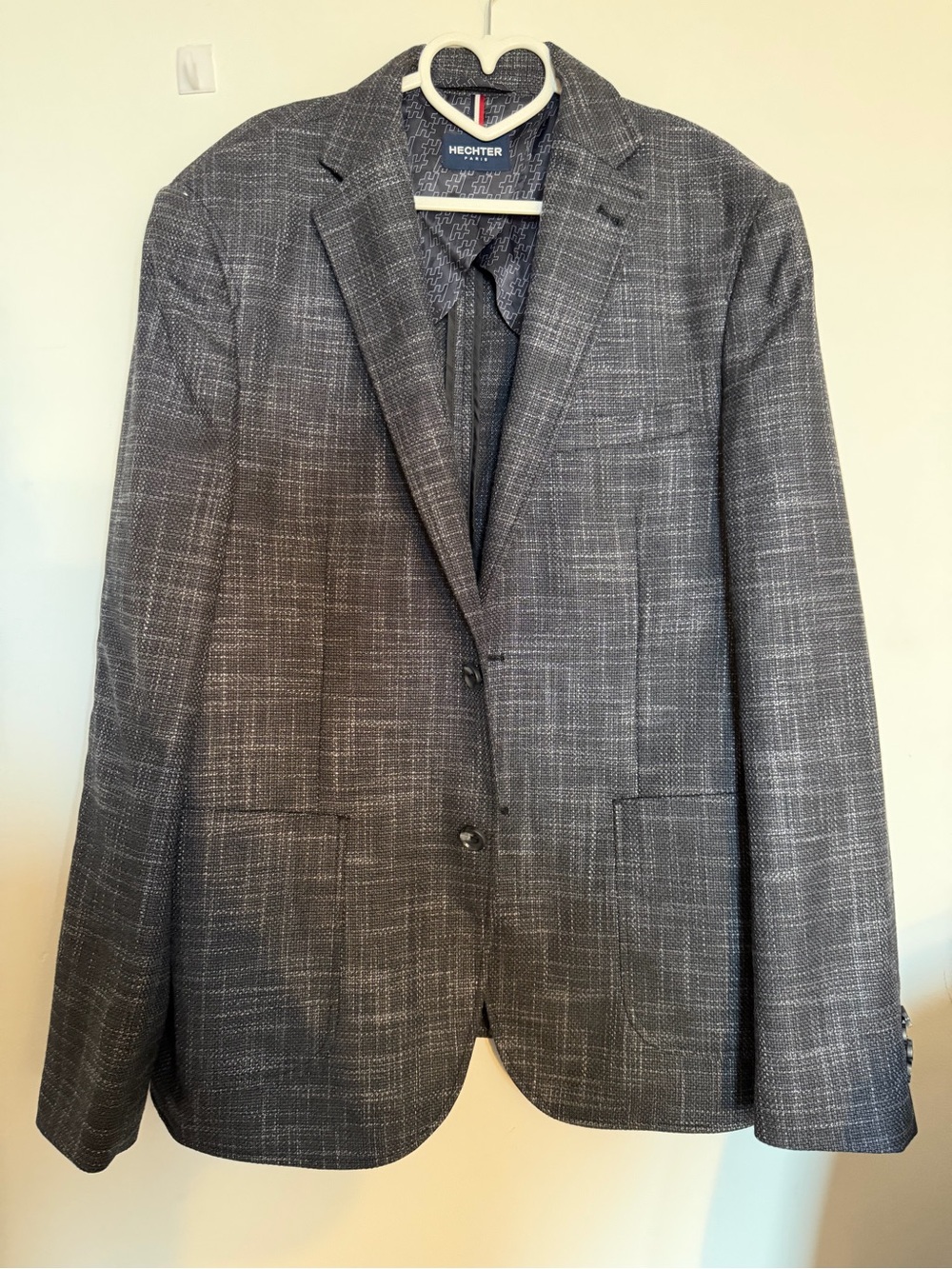 Daniel Hechter Grey Windowpane Sport Coat